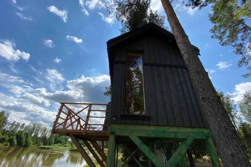 Dragon House In The Tree! Jacuzzi, Sauna ,Cinema,Heated Lici  エクステリア 写真