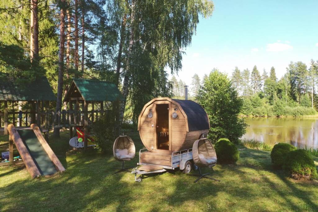 Dragon House In The Tree! Jacuzzi, Sauna ,Cinema,Heated Lici  エクステリア 写真